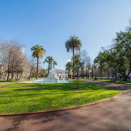 شقة Gran Via Dona Casilda Park By Next Stop *