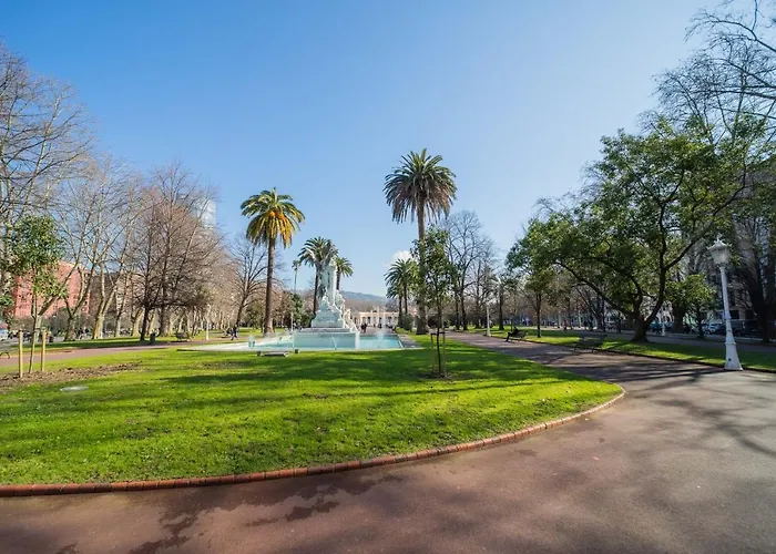 شقة Gran Via Dona Casilda Park By Next Stop *